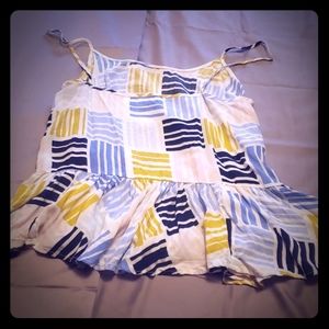 Size large Pemplum tank top